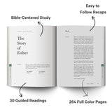 Alabaster Co. - The Good and Beautiful Bible Study Kit: Pastel Highlighters, Gel Ink Pen, Brass Bookmark