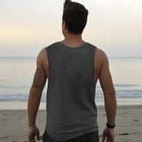 Weiyuqi Christian Tank Top for Men Jesus Cross Shirts Believe Printed Faith Sleeveless Graphic Tee Workout Muscle Shirt