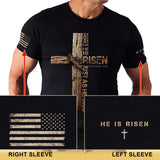 He is Risen Jesus Shirts for Men, Mens Christian Bible Shirts 2