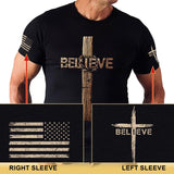 Believe Shirt, Jesus Shirts for Men, Christian Shirts for Men, Cross Shirt, Christian Tshirts 1
