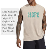 Christian Faith Tank Top for Men Jesus Positive Graphic Shirt Vintage Acid Wash Sleeveless Tee Workout Muscle Tshirt