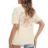 Christian Shirts for Women Pray Bible Verse Cross Graphic Shirt Faith Religious Vintage Shirts Floral Boho Tops