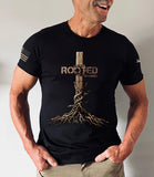 Rooted in Christ Shirt, Jesus Tshirt, Christian Shirts for Men, Cross Shirt, Religious Shirts for Men