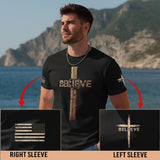 Believe Shirt, Jesus Shirts for Men, Christian Shirts for Men, Cross Shirt, Christian Tshirts 1