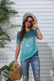 ASTANFY Christian Shirt Women Be Still and Know T-Shirt Inspirational Easter Jesus Short Sleeve Casual Tee Tops