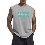 Christian Faith Tank Top for Men Jesus Positive Graphic Shirt Vintage Acid Wash Sleeveless Tee Workout Muscle Tshirt