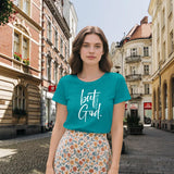 Christian Shirts for Women Jesus Faith Religious T-Shirts But God Tees