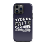 The Christian Store – Tough Phone Case “Protected by Faith” Cover for iPhone®