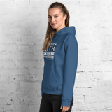 The Christian Store – Women’s Blue Hoodie “Your Faith Can Move Mountains” | Inspirational Christian Sweatshirt
