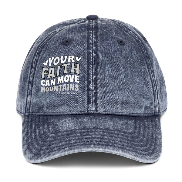 The Christian Store – Vintage Cotton Twill Cap | Classic Christian Faith Hat
