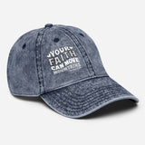 The Christian Store – Vintage Cotton Twill Cap | Classic Christian Faith Hat
